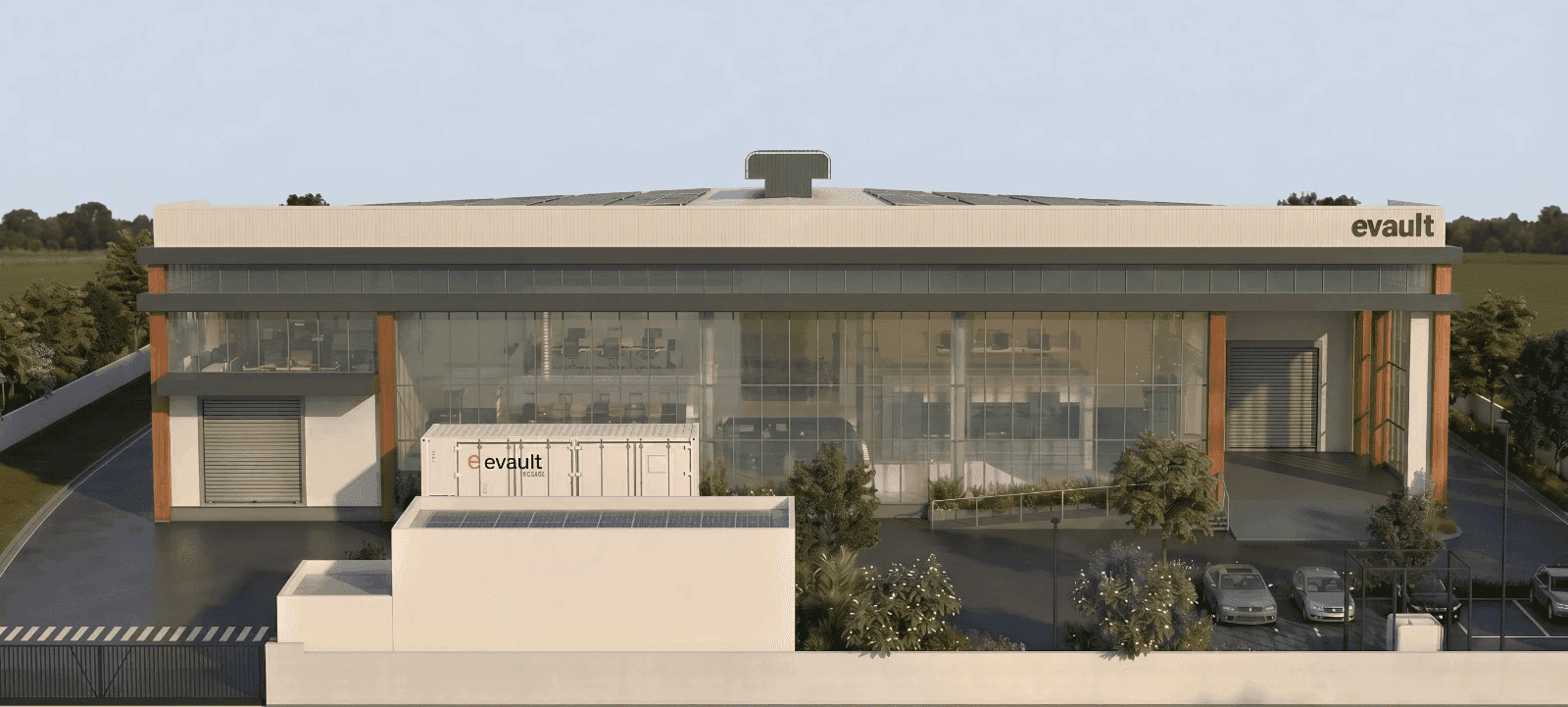 EVault manufacturing facility