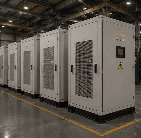 Every module checked after laser welding.