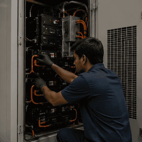Every container checked after integration.