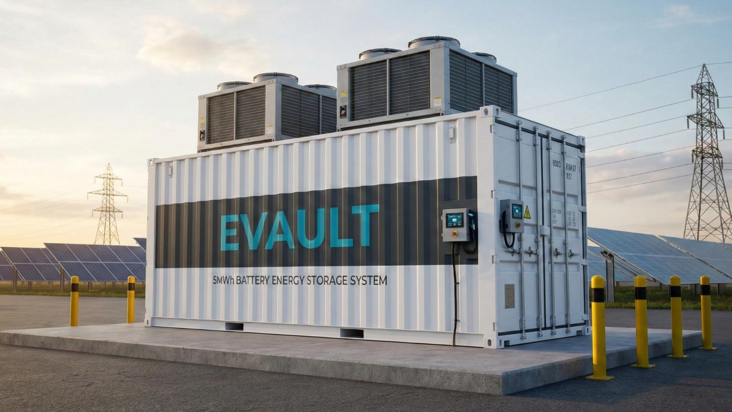 EVault Titan Grid Scale Container